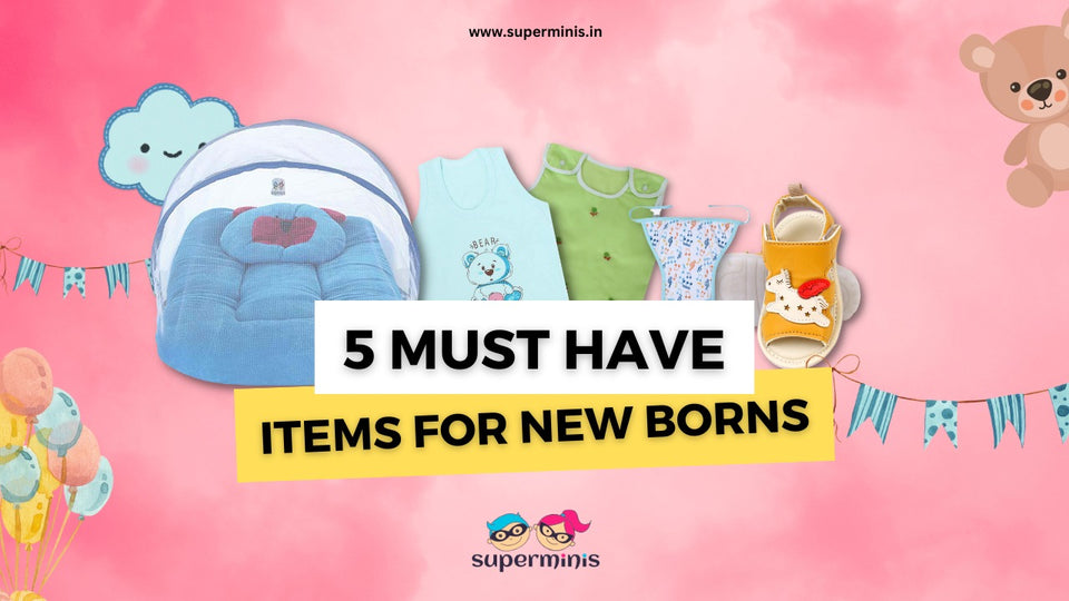 5 Must-Have Items for Newborns