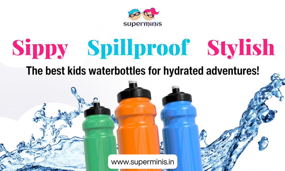 Sippy, Spill-Proof, and Stylish: The Best Kids Water Bottles for Hydrated Adventures!
