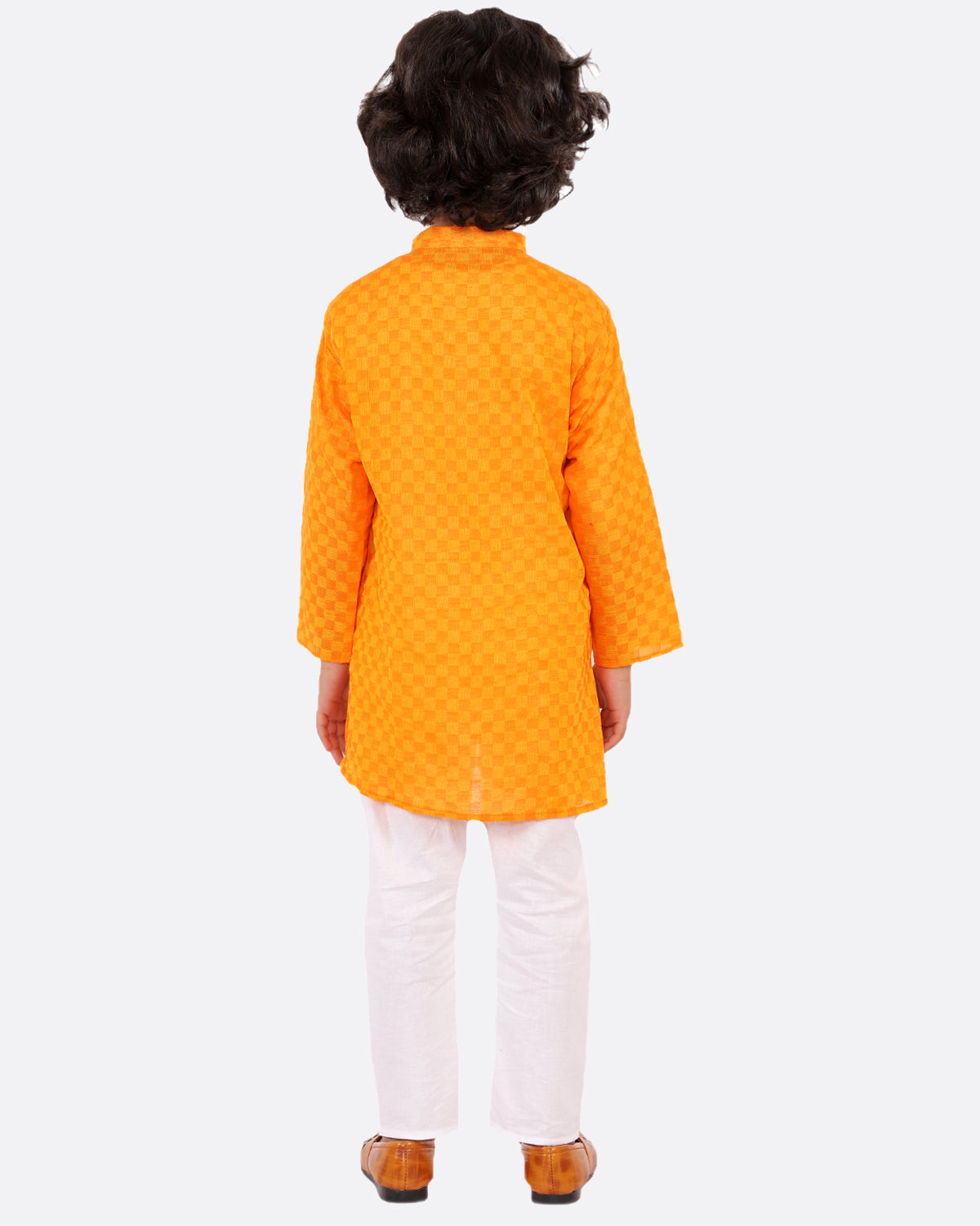 kurta-pyjama-orange