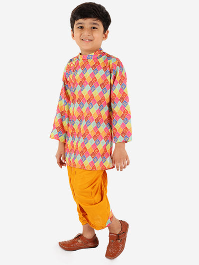 dhoti-kurta-multicolor