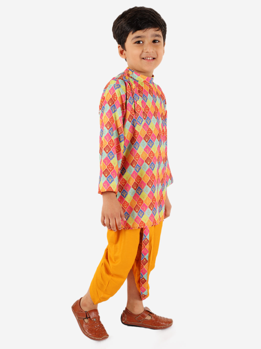 dhoti-kurta-multicolor