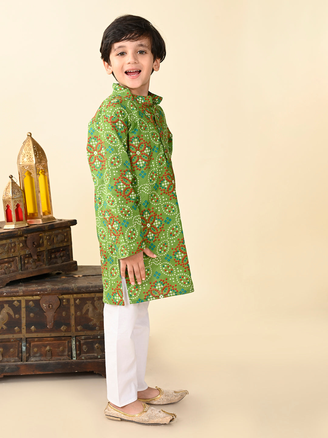 kurta-pyjama-green