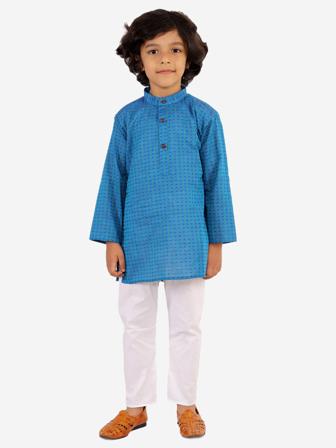 kurta-pyjama-stripe-blue