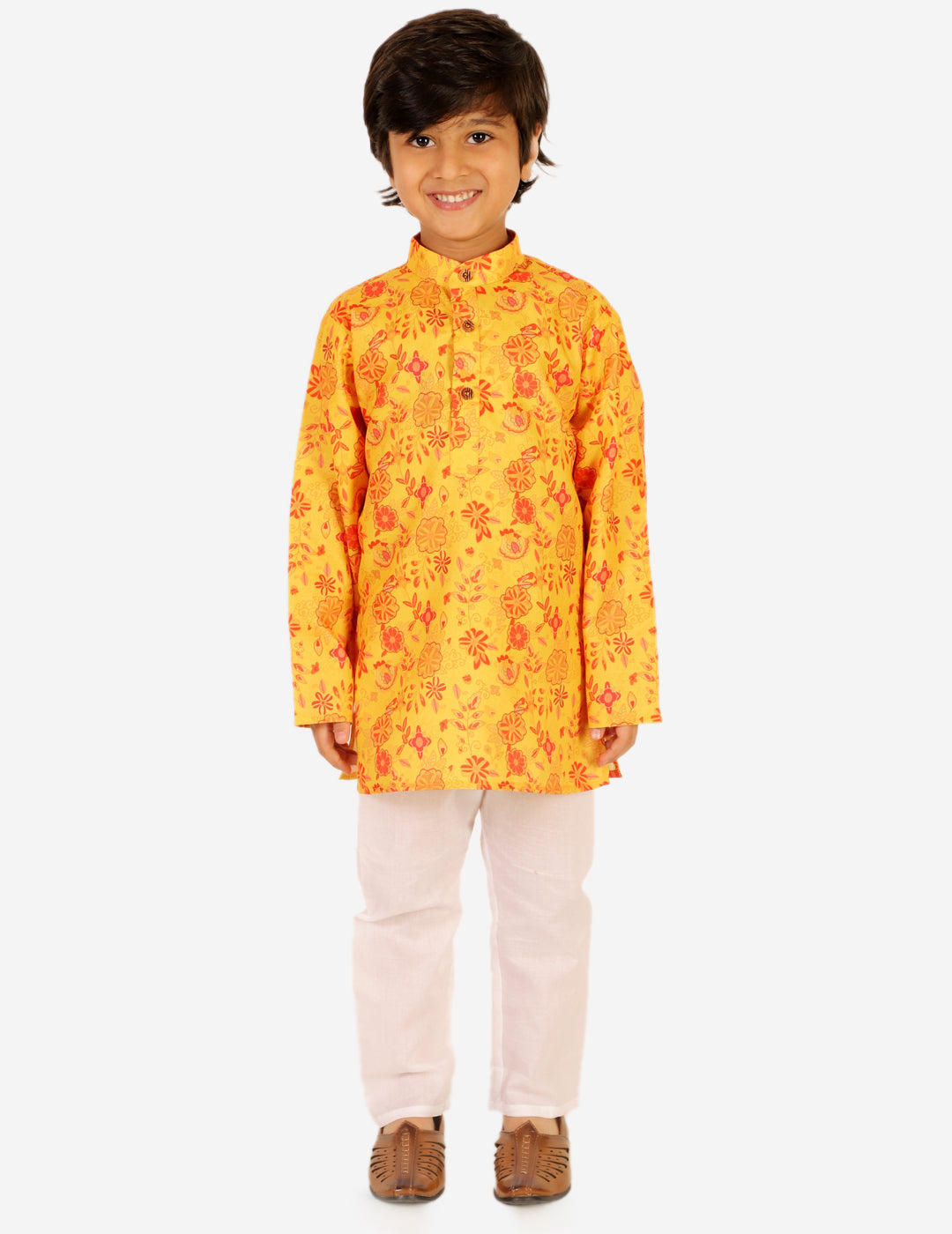 kurta-pyjama-mustard