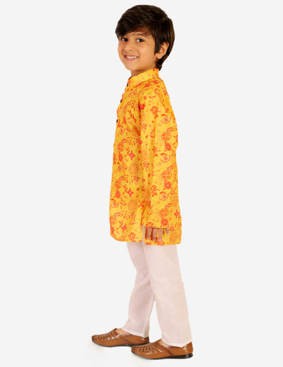 kurta-pyjama-mustard