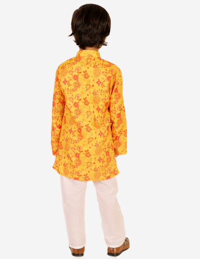 kurta-pyjama-mustard