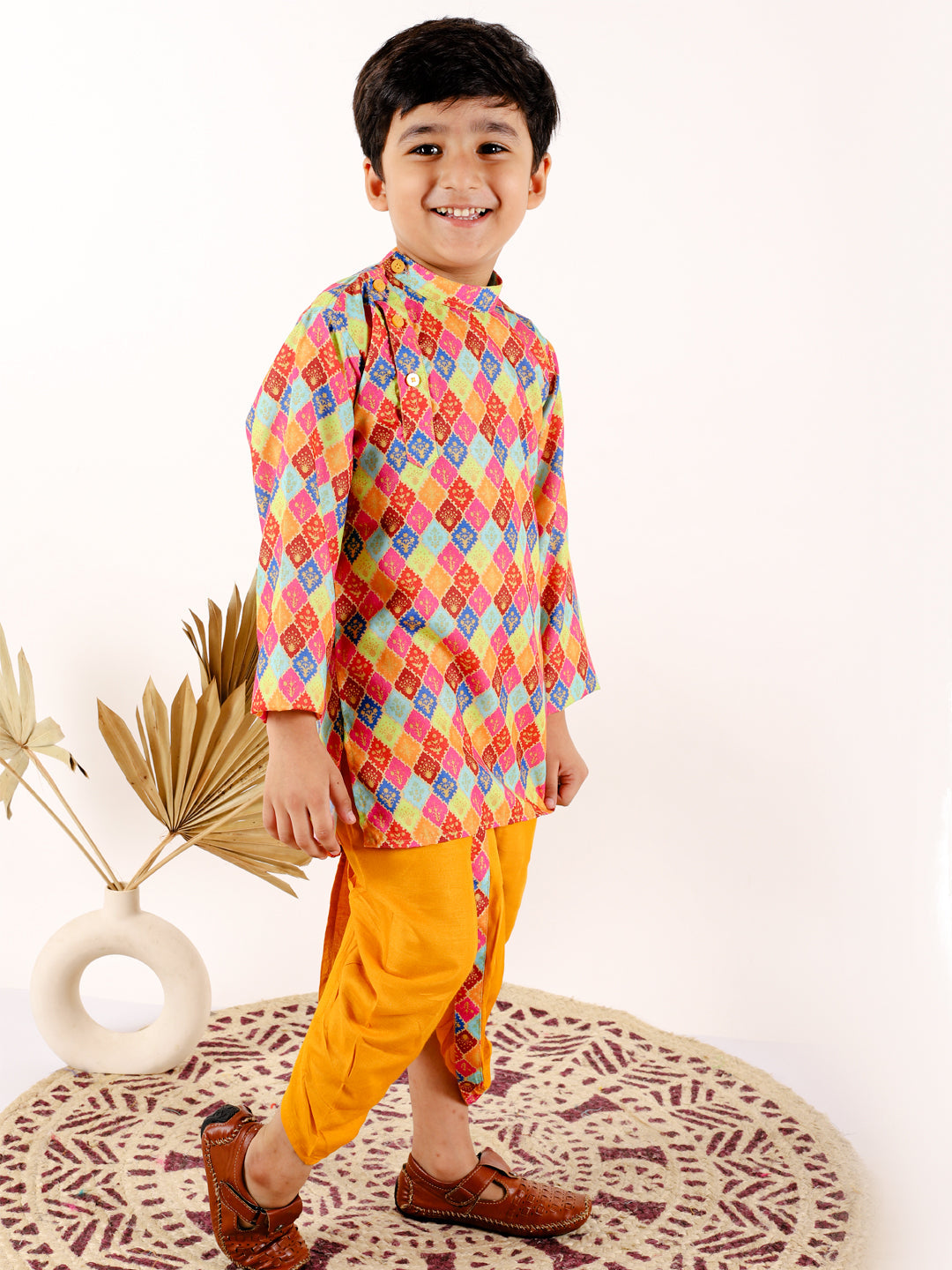 dhoti-kurta-multicolor