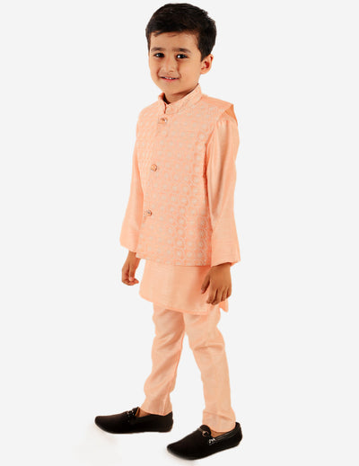 kurta-pyjama-jacket-peach