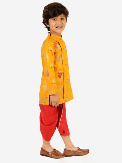 dhoti-kurta-yellow