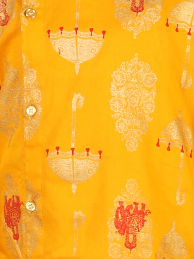 dhoti-kurta-yellow