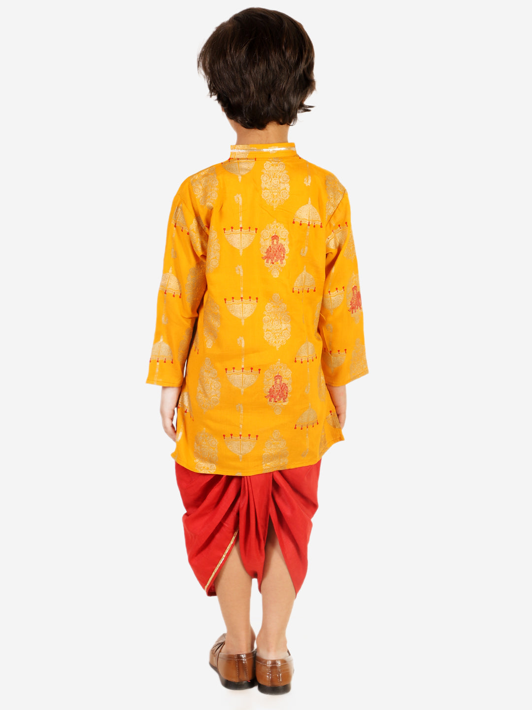 dhoti-kurta-yellow