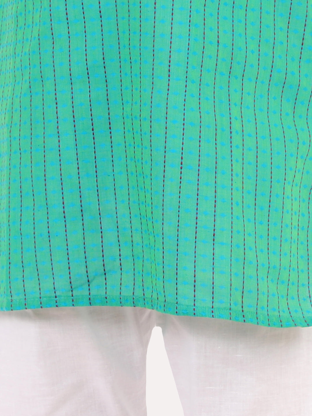 kurta-pyjama-stripe-green