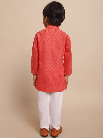 kurta-pyjama-orange