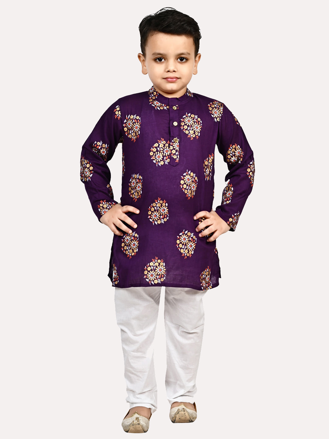 Buy Stylish and Ethnic Wear Cotton Kurta Dhoti (White) Traditional Dress  Set for Baby Boys, Front Open with Dori Pattern, Full Sleeves, and Round  neck, Ideal for All Festivals (3-6 months) at