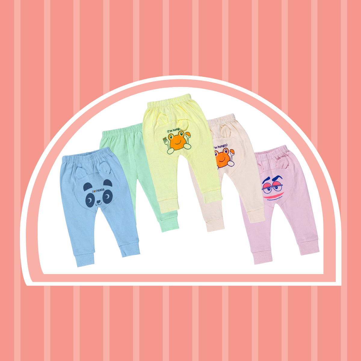 Feather Soft Cotton Pyjamas Comfortable With Diaper