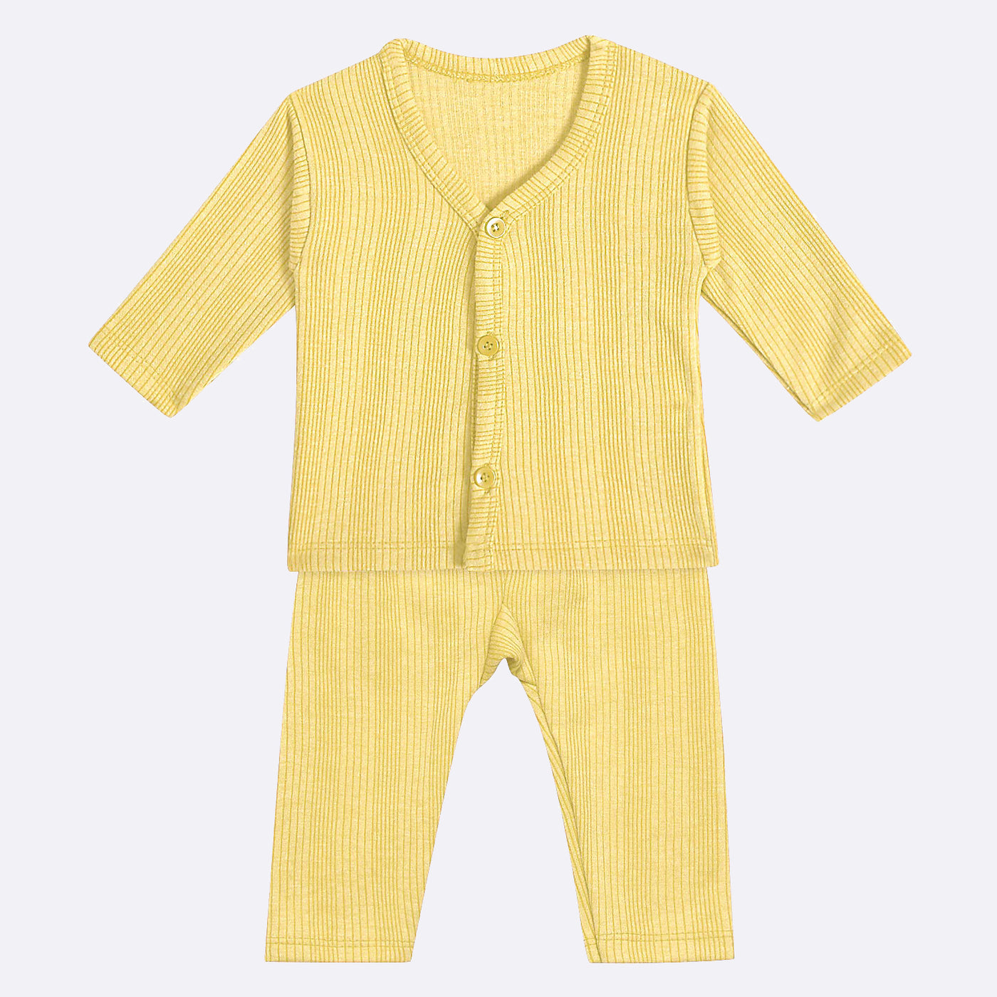 Super Comfy and Cozy Thermal Combo Set (Yellow, Pack of 1)