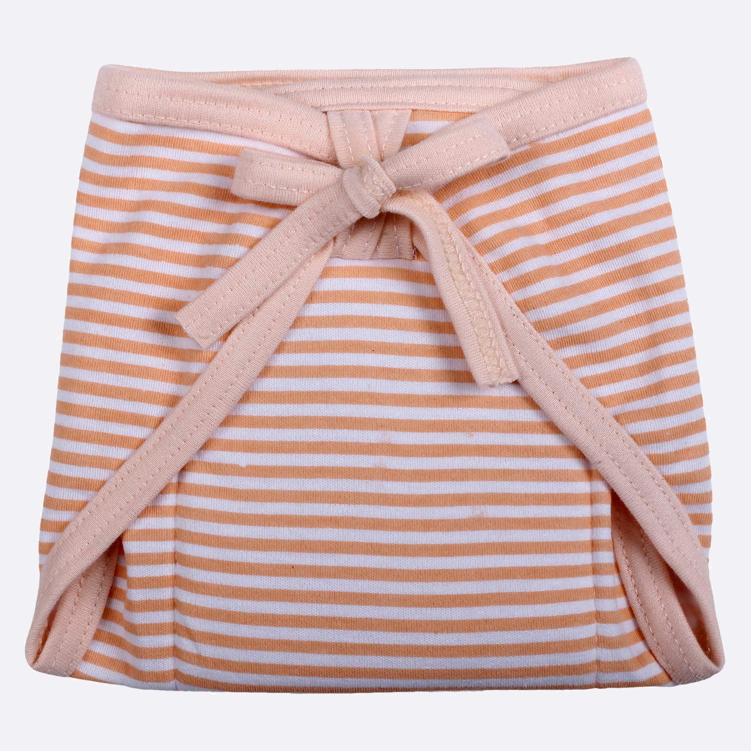 Traditional Baby Cotton Nappies in a Modern Style (Peach, Pack of 1)